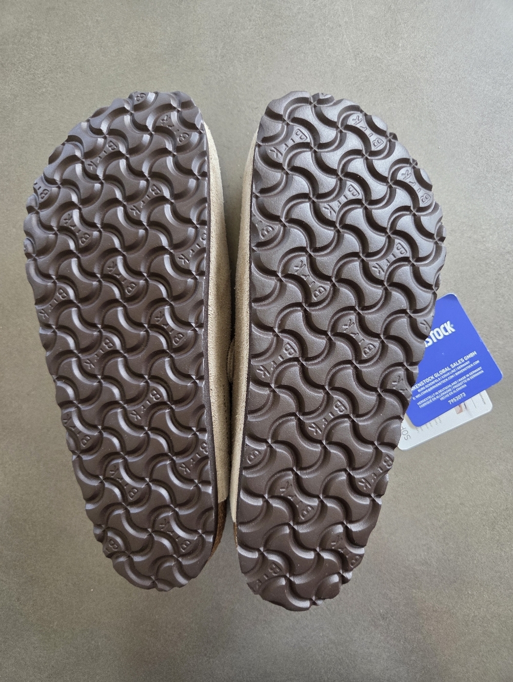 Birkenstock Boston Soft Footbed Suede Leather Size 38 New - Picture 9 of 10